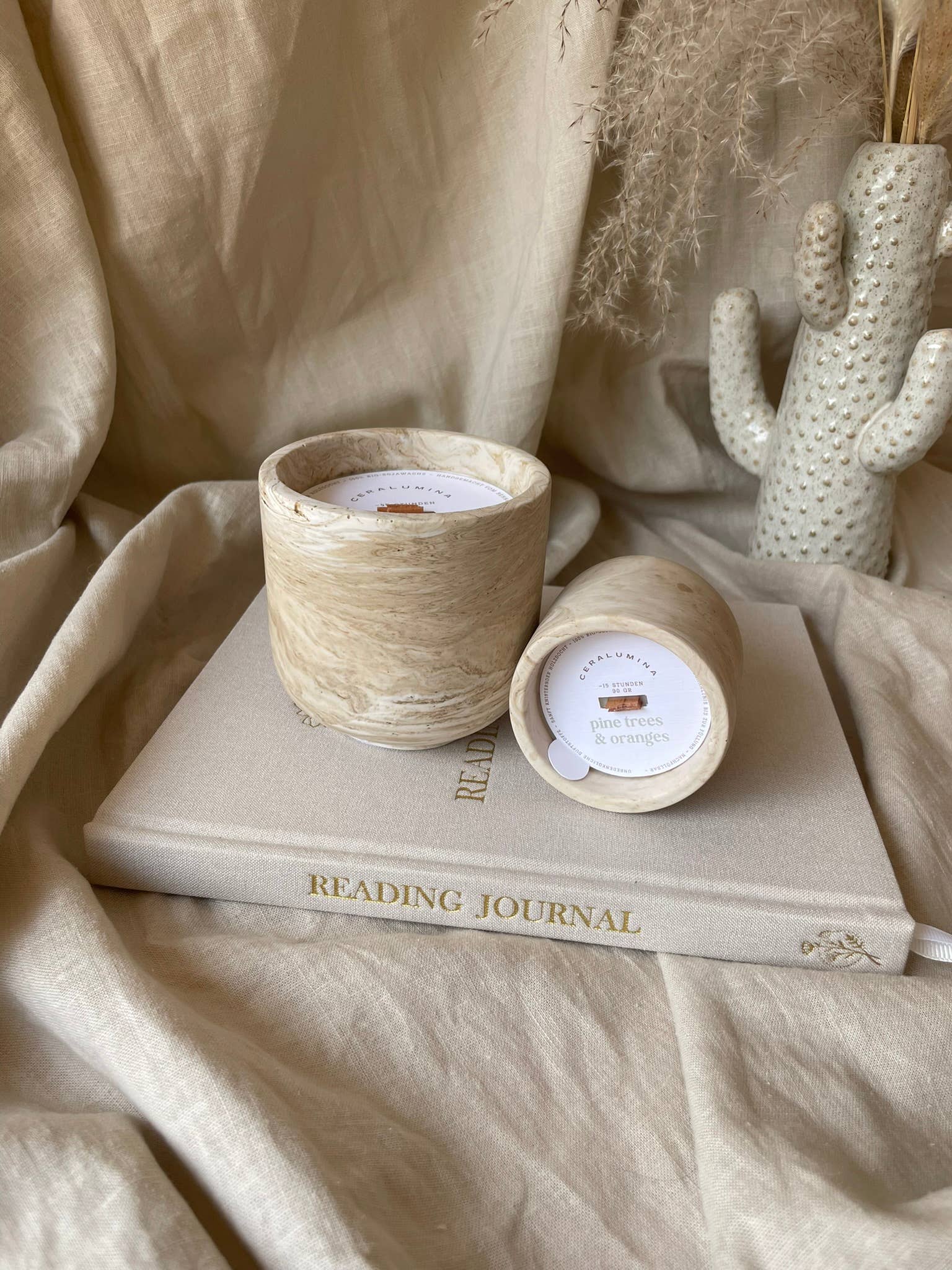Pine Trees & Oranges Candle