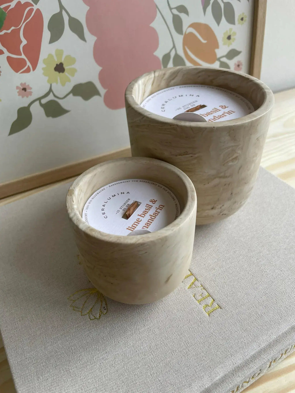 Lime Basil & Mandarin Candle