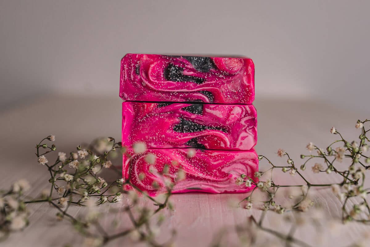 Lemongrass-Coal Soap
