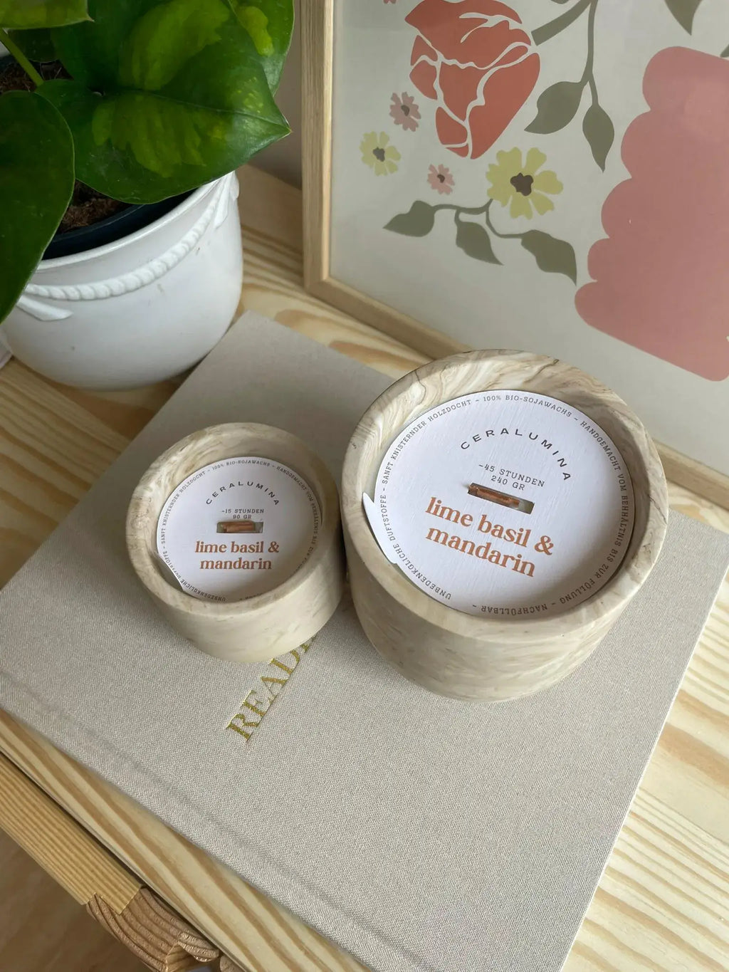 Lime Basil & Mandarin Candle